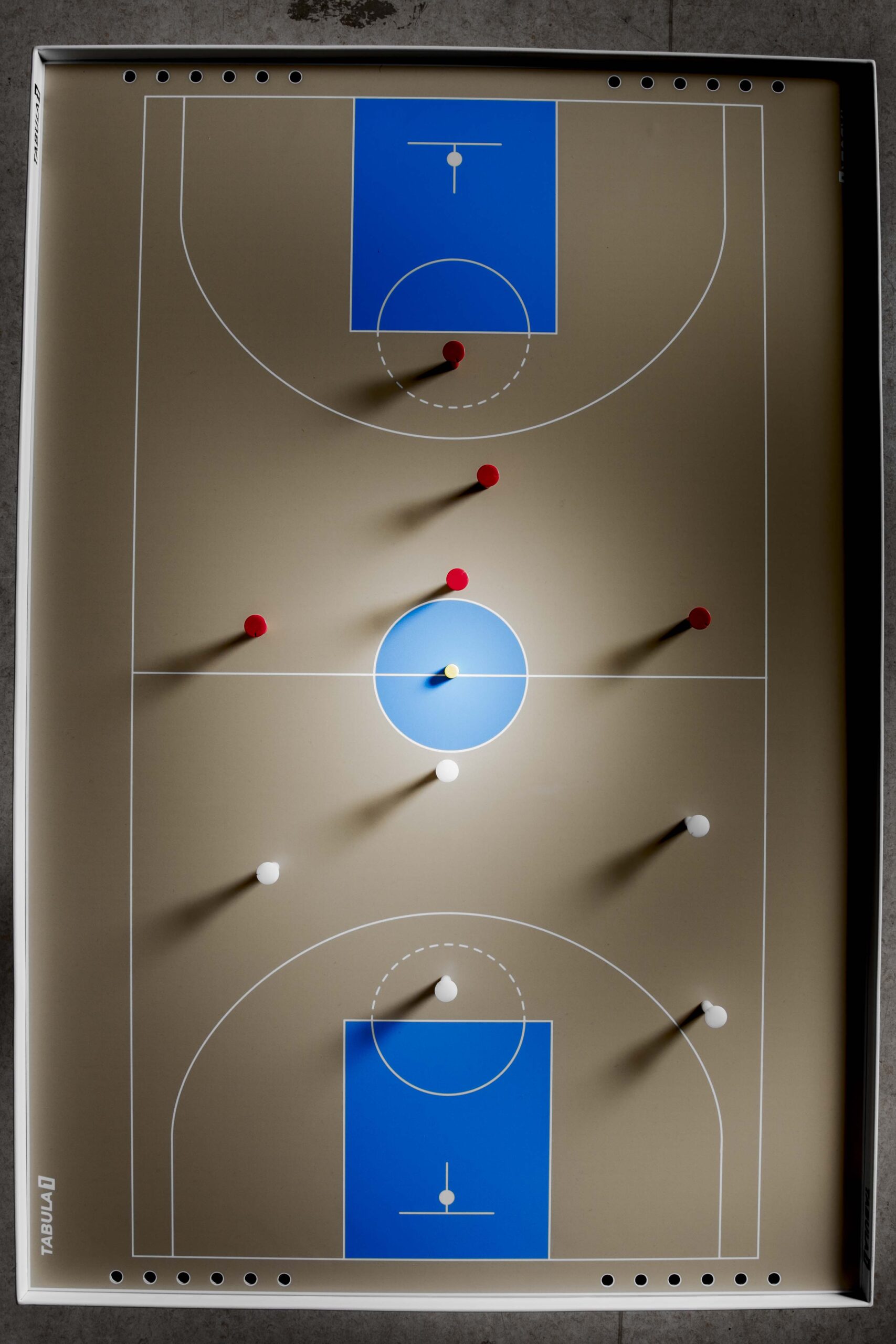 Basketball tactics table